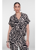 Geisha Top bi-color 999 Black
