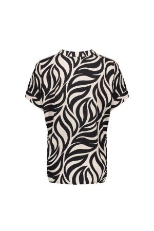 Geisha Top bi-color 999 Black
