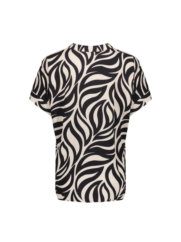 Geisha Top bi-color 999 Black