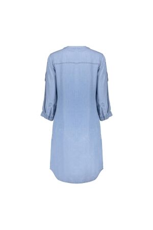 Geisha Dress lyocell ropes 830 Bleached denim