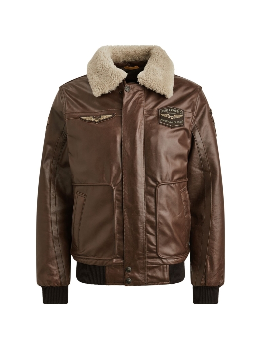PME Legend SHORT JACKET HUDSON BOMBER Buff Ca 771 D.brown