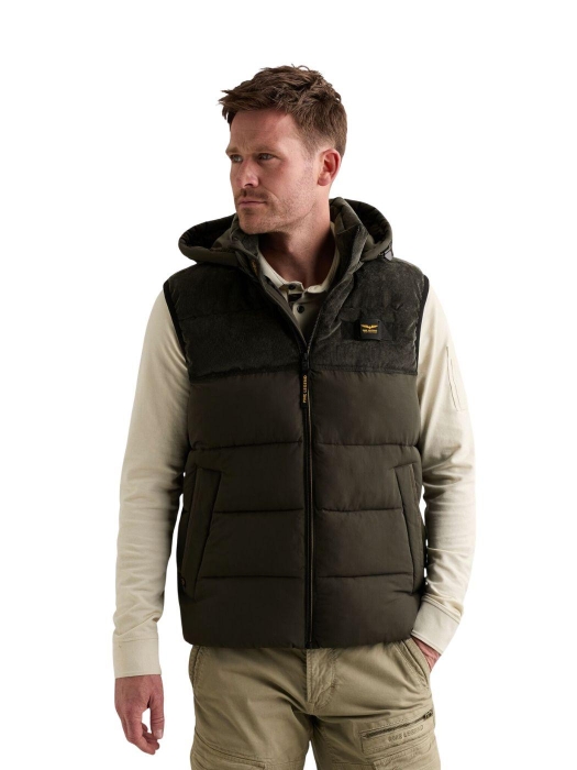 PME Legend Bodywarmer GOBBLER BW Mix fabric 8039 Beluga