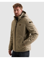 PME Legend Semi long jacket STRATOR Melange T 8011 Seneca rock