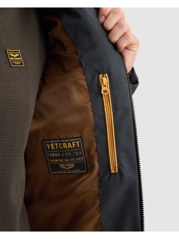 PME Legend Semi long jacket YETCRAFT Melange 5281 Salute