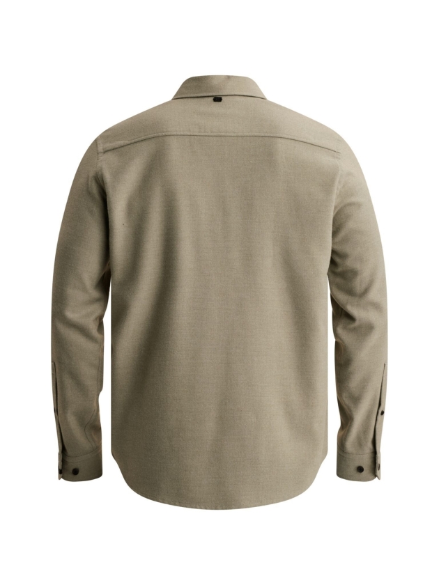 Vanguard Long sleeve shirt Brushed Melange 6479 Forest fog