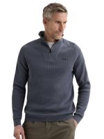 Vanguard Half zip collar cotton structure 5356 China blue