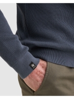 Vanguard Half zip collar cotton structure 5356 China blue