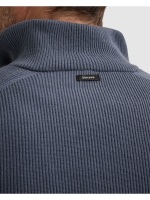 Vanguard Half zip collar cotton structure 5356 China blue