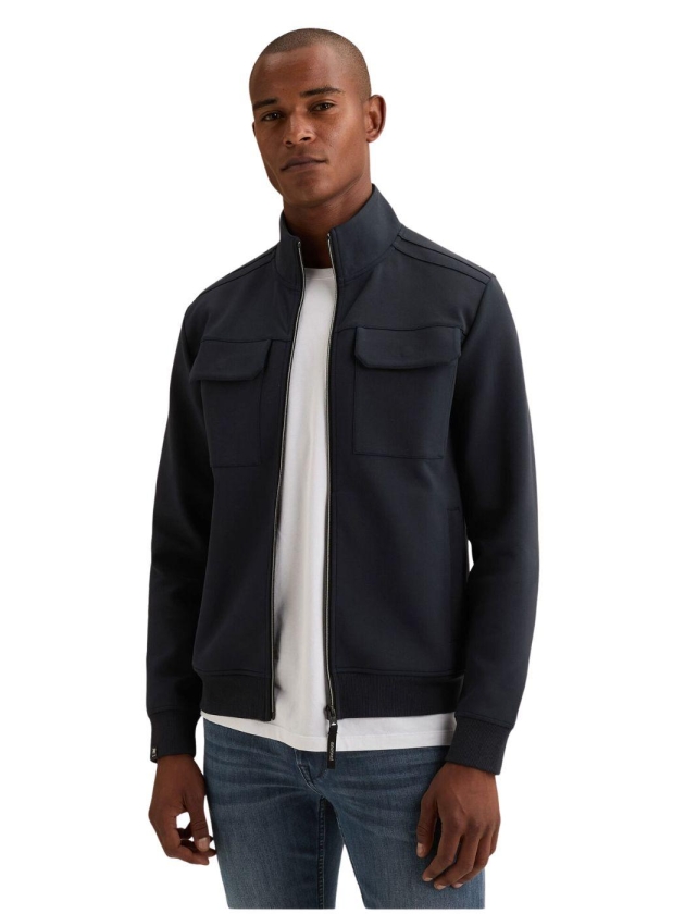 Vanguard Zip jacket interlock sweat 5073 Sky captain