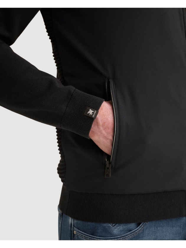 Vanguard Zip jacket cotton modal 5073 Sky captain