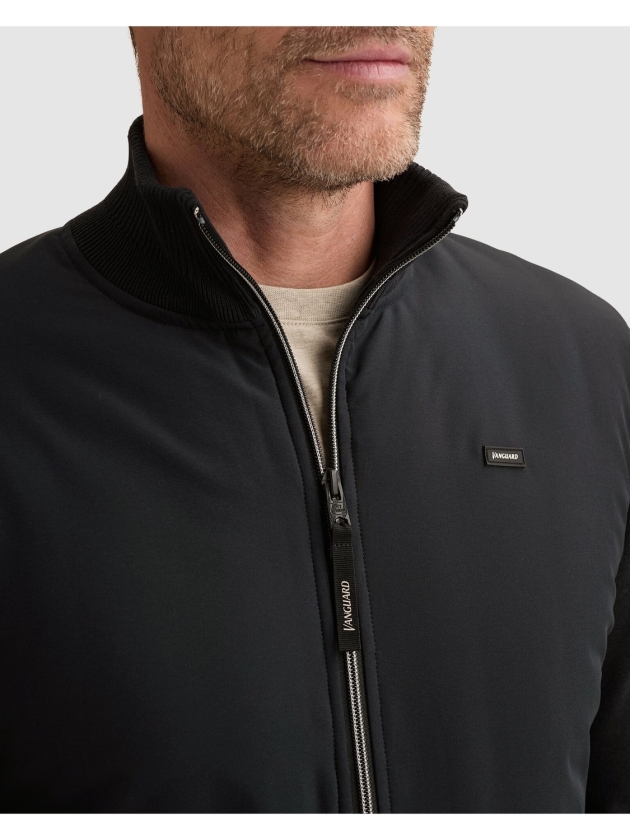 Vanguard Zip jacket cotton modal 5073 Sky captain