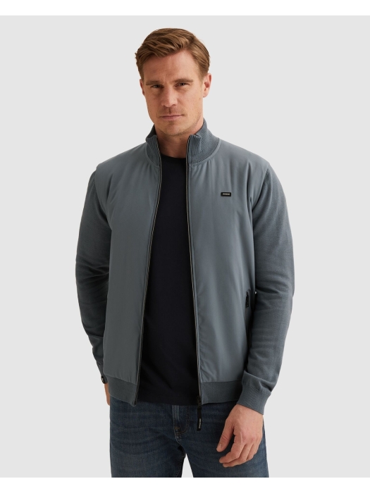 Vanguard Zip jacket cotton modal 5356 China blue