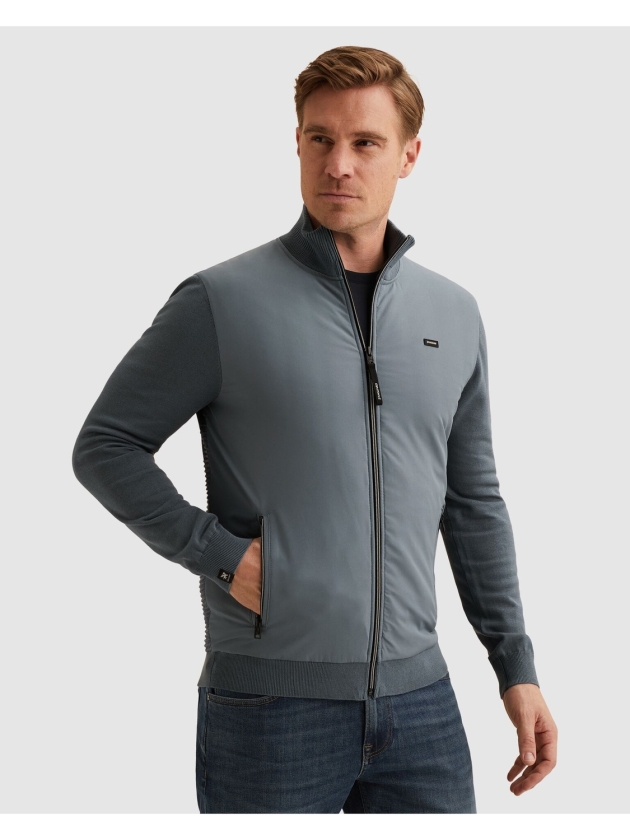 Vanguard Zip jacket cotton modal 5356 China blue