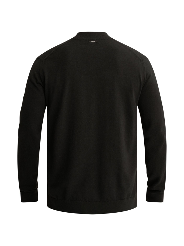 Vanguard Mock neck cotton modal 9141 Black beauty