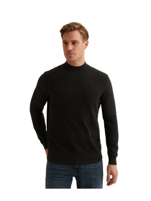 Vanguard Mock neck cotton modal 9141 Black beauty