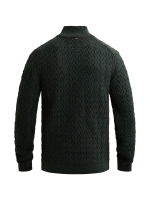 Vanguard Half zip collar wool blend 6520 Dark sea