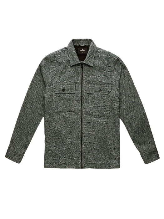 Vanguard Long sleeve shirt Solid Brushed Mo 6520 Dark sea