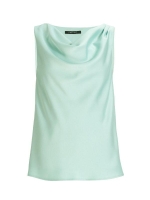 Swing Satintop mit Wasserfallausschnitt 592 mint green