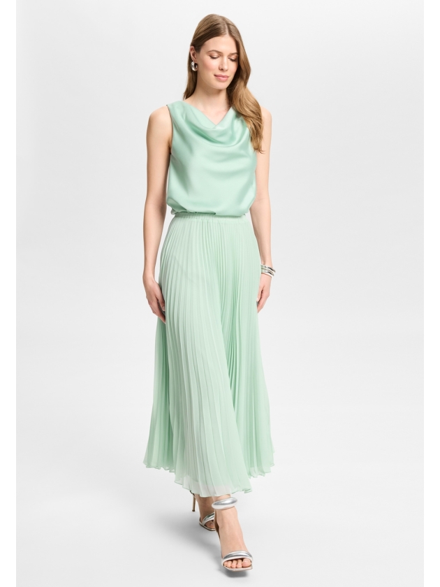 Swing Satintop mit Wasserfallausschnitt 592 mint green