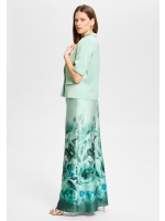 Swing Blazer aus Satin mit kurzen Ärmeln 592 mint green