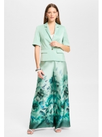 Swing Blazer aus Satin mit kurzen Ärmeln 592 mint green