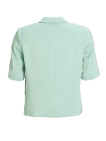 Swing Blazer aus Satin mit kurzen Ärmeln 592 mint green