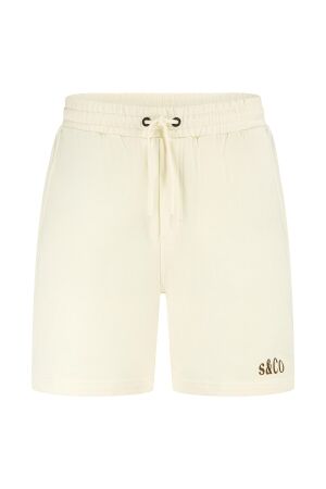 Scotland Blue Fisher Sweat Short 1002 Offwhite