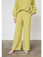 Sisters Point Pants Lime Pinstripe
