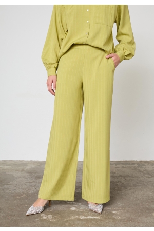 Sisters Point Pants Lime Pinstripe