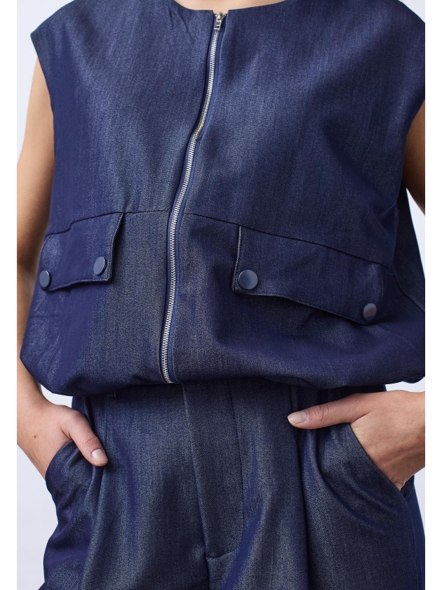 Sisters Point Vest Denim