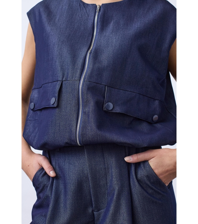 Sisters Point Vest Denim