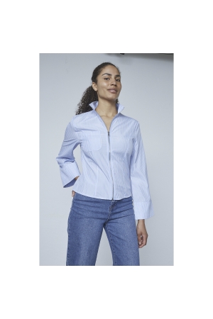 Sisters Point Shirts 830 Blue Stripe