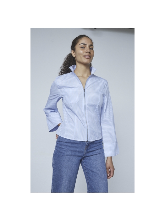 Sisters Point Shirts 830 Blue Stripe