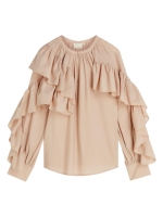 Josh V BODINA regular fit blouse 813 dusty pink