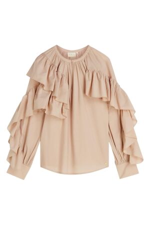 Josh V BODINA regular fit blouse 813 dusty pink