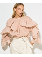 Josh V BODINA regular fit blouse 813 dusty pink