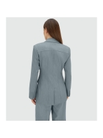 Josh V KASSIDY fitted blazer 625 sky blue melange