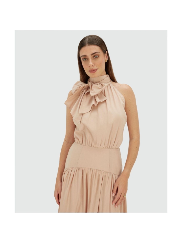 Josh V ELARA regular fit maxi dress 813 dusty pink
