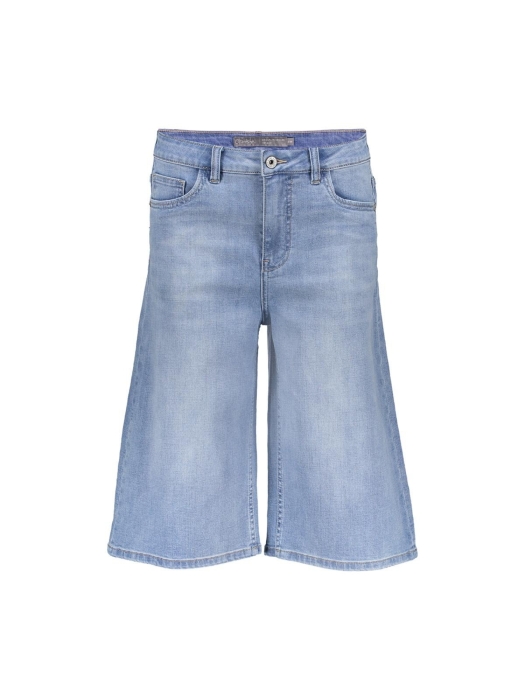 Geisha Jeans short long 835 Stonebleach denim