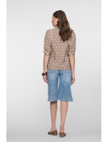 Geisha Jeans short long 835 Stonebleach denim