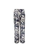 Geisha Pants naive flower 675 Navy