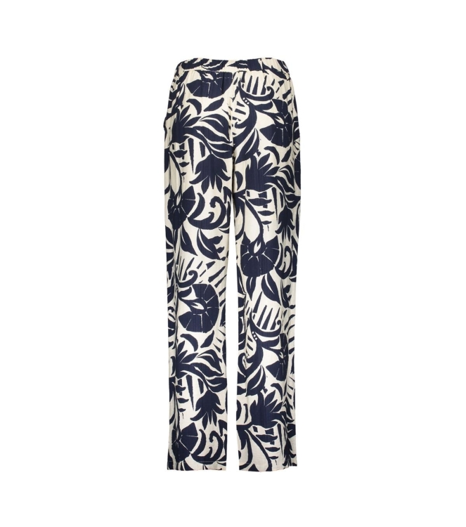 Geisha Pants naive flower 675 Navy