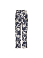 Geisha Pants naive flower 675 Navy