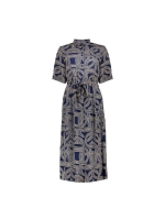Geisha Dress AOP 675 Navy