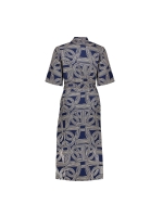 Geisha Dress AOP 675 Navy