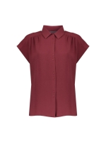 Geisha Blouse crinckle 481 Cherry