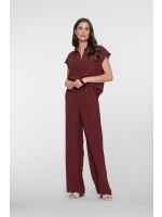 Geisha Blouse crinckle 481 Cherry