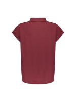 Geisha Blouse crinckle 481 Cherry