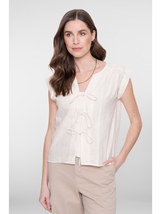Geisha Blouse bow  720 Sand