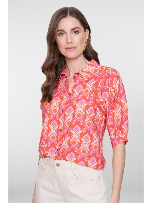 Geisha blouse 450 Red